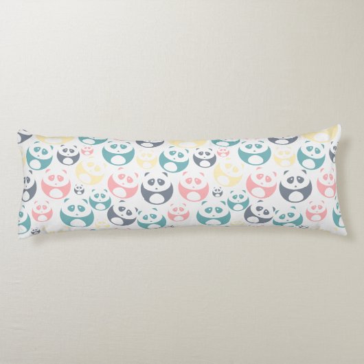Coussins Longs Pandas (Dos)