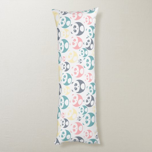 Coussins Longs Pandas (Dos (Vertical))