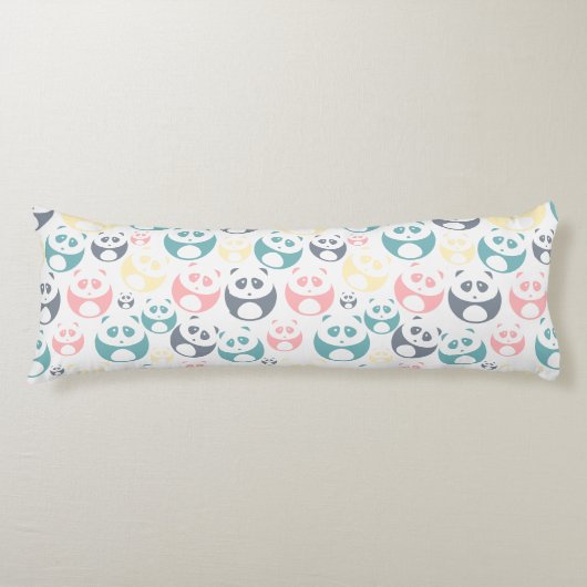 Coussins Longs Pandas (Devant)