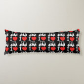 Coussins Longs Panier de golf I Heart (Love) (Devant)