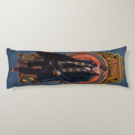 Coussins Longs Panneau Art Nouveau NEWT SCAMANDER™ Walking (Dos)