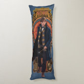 Coussins Longs Panneau Art Nouveau NEWT SCAMANDER™ Walking (Dos (Vertical))