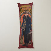 Coussins Longs Panneau Art nouveau permanent NEWT SCAMANDER™ (Dos (Vertical))