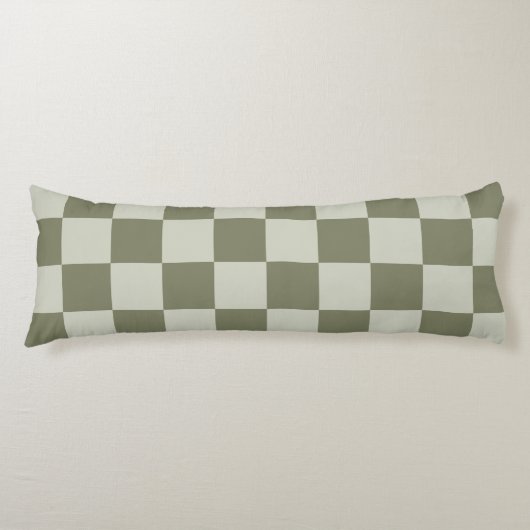 Coussins Longs Panneau de configuration Sage Green (Devant)