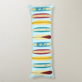 Coussins Longs Panneaux vintages (Dos (Vertical))