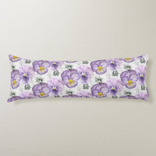 Coussins Longs Pansy motif