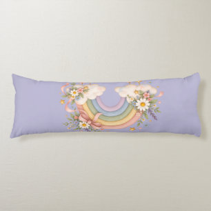 Coussins Longs Papeterie Arc-en-ciel Pastel