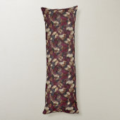 Coussins Longs Papier Camo Fleur Intérieur Design Classique Déco (Dos (Vertical))