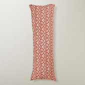 Coussins Longs Papier peint de motif de damassé (Devant (Vertical))
