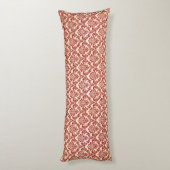 Coussins Longs Papier peint de motif de damassé (Dos (Vertical))