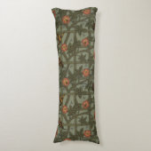 Coussins Longs Papier peint en treillis de William Morris (Devant (Vertical))