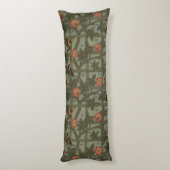 Coussins Longs Papier peint en treillis de William Morris (Dos (Vertical))