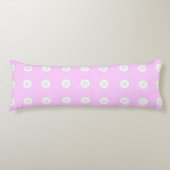 Coussins Longs papier peint rose doux et romantique (Devant)