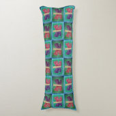 Coussins Longs Papillon coloré | Filtres | Half Drop | (Devant (Vertical))