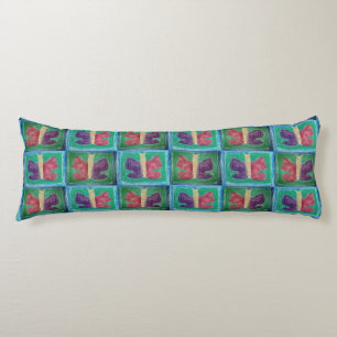 Coussins Longs Papillon coloré Filtres Half Drop