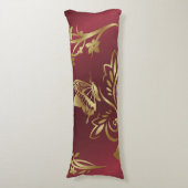 Coussins Longs Papillon d'or (Devant (Vertical))