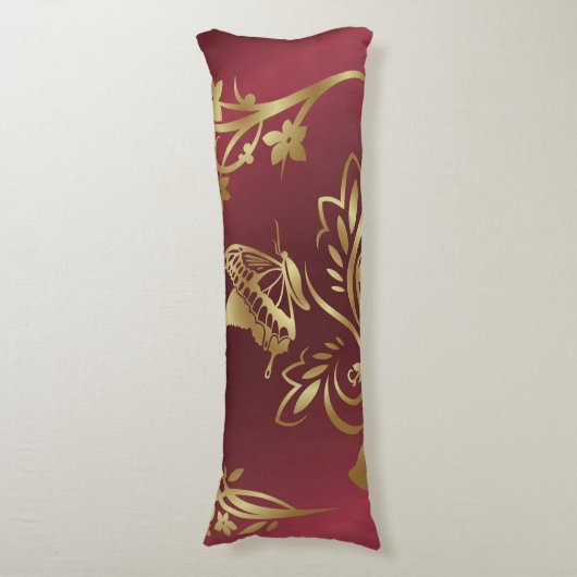 Coussins Longs Papillon d'or (Devant (Vertical))