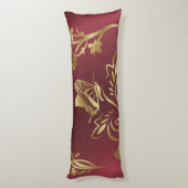 Coussins Longs Papillon d'or (Dos (Vertical))