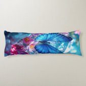 Coussins Longs Papillon du jardin en cristaux de rubis (Dos)