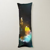 Coussins Longs Papillon lumineux et papillons de nuit (Dos (Vertical))