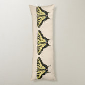 Coussins Longs Papillon Southwestern jaune Swallowtail (Dos (Vertical))