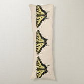 Coussins Longs Papillon Swallowtail Jaune du Sud-Ouest (Devant (Vertical))