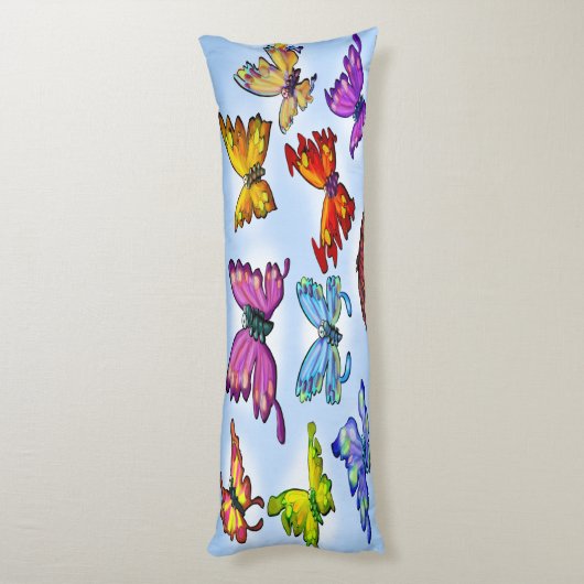 Coussins Longs Papillons (Dos (Vertical))