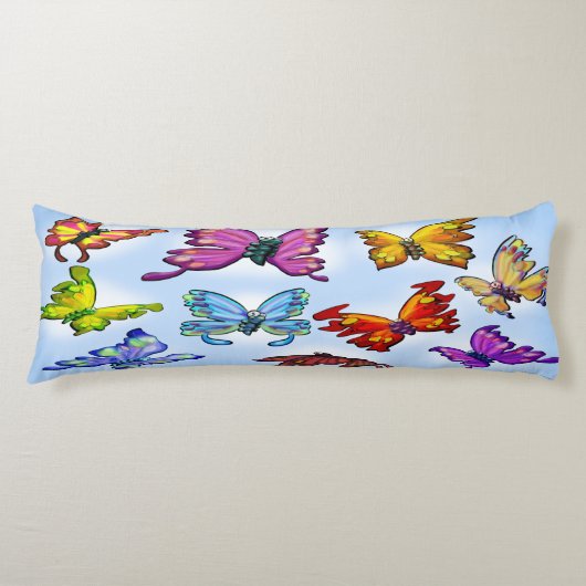 Coussins Longs Papillons (Devant)