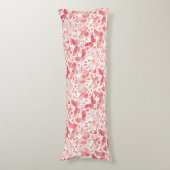 Coussins Longs Papillons Aquarelle Corail rose (Devant (Vertical))