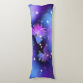 Coussins Longs Papillons de l'Imaginaire spatial Cosmique (Devant (Vertical))