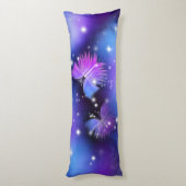Coussins Longs Papillons de l'Imaginaire spatial Cosmique (Dos (Vertical))