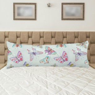 Coussins Longs Papillons mignons