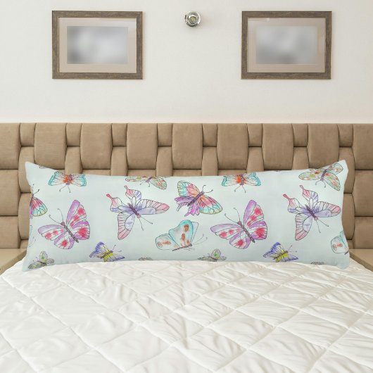 Coussins Longs Papillons mignons