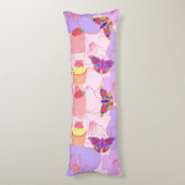 Coussins Longs Papillons sociaux Body Cushion (Dos (Vertical))