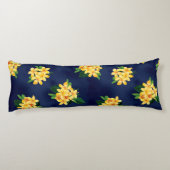 Coussins Longs Paradis tropical Plumeria Hawaiian (Dos)