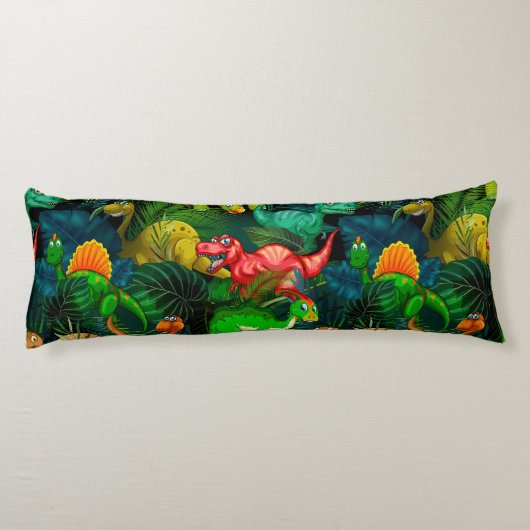 Coussins Longs Parc Dinosaur (Dos)