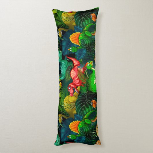 Coussins Longs Parc Dinosaur (Dos (Vertical))