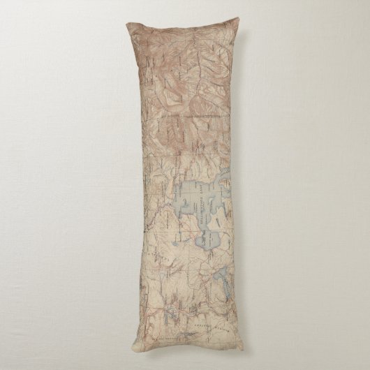 Coussins Longs Parc national 2 2 de Yellowstone (Dos (Vertical))