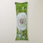 Coussins Longs Parfaite dent-de-lion – Photographie botanique mac (Devant (Vertical))