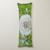 Coussins Longs Parfaite dent-de-lion – Photographie botanique mac (Dos (Vertical))