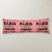 Coussins Longs Paris est toujours une bonne idée (Dos)