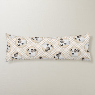 Coussins Longs Parson Jack Russell Terrier Peinture Chien d'anima