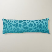 Coussins Longs Parties scintillant Leopard (Dos)