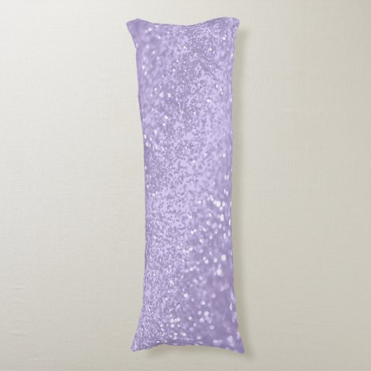 Coussins Longs Parties scintillant Princesse Lavande #1 (Parties (Devant (Vertical))