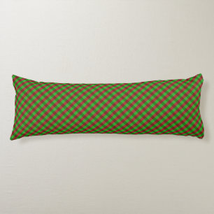 Coussins Longs Parties scintillant rouge et verte