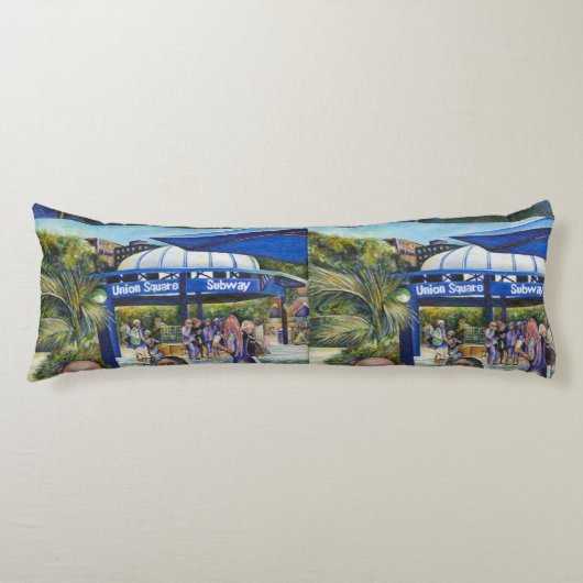 Coussins Longs Passionnés Jouer dans le parc, New York (Devant)