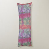 Coussins Longs Pastel Art Abstrait (Dos (Vertical))