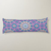 Coussins Longs Pastel Mère de Perle Nom du Motif Monogramme | (Dos)
