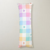 Coussins Longs Pastel Plaid (Dos (Vertical))