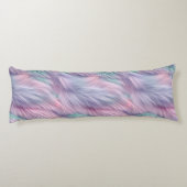 Coussins Longs Pastel Rainbow Fur (Dos)